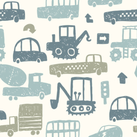 Frence Terry met   kraan machine   .  Art  N24482/ 051  nieuwe collectie