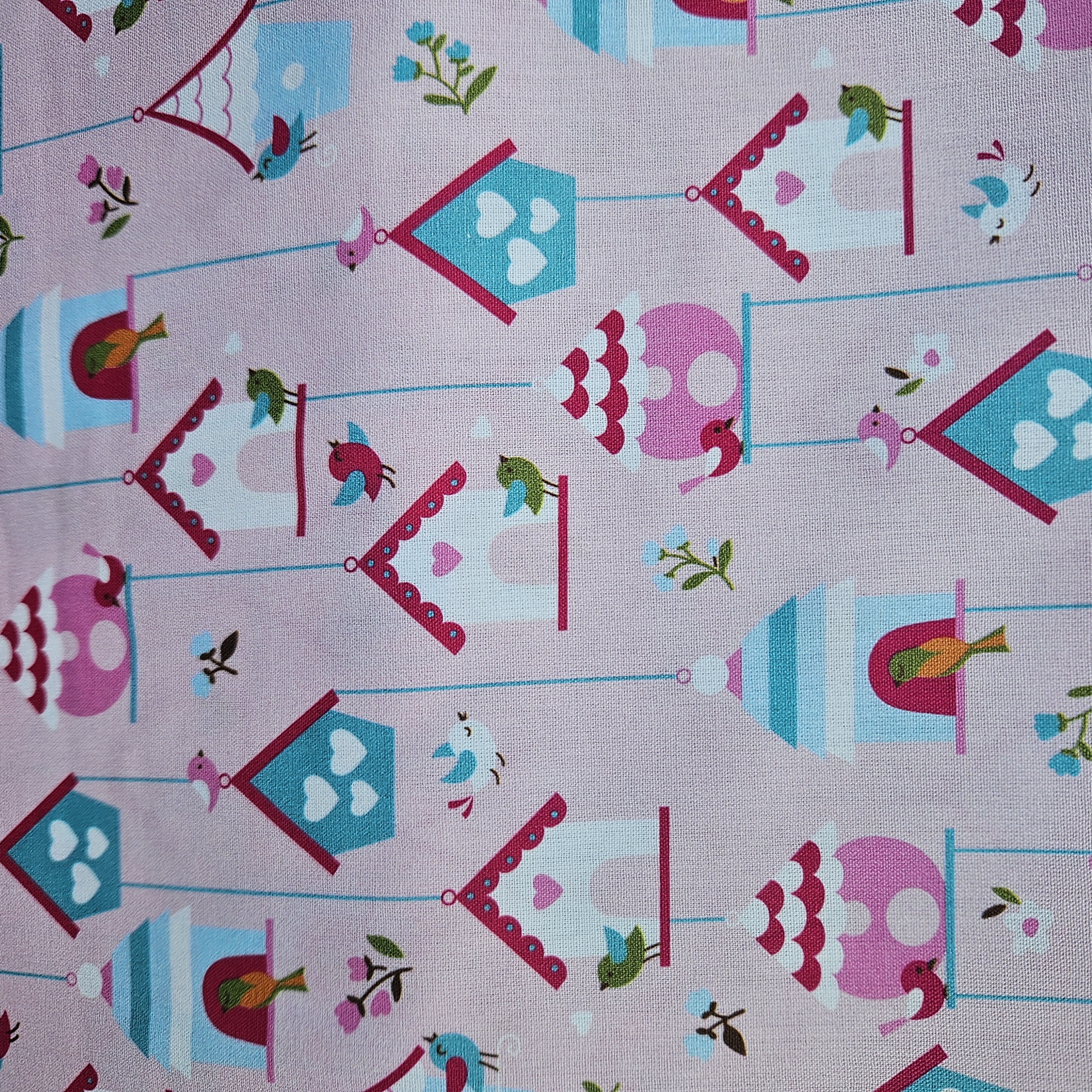 Poplin katoen  met motief   Art 23754-051