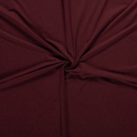 French Terry tricot stoffen  Bordeaux   - N02775-018