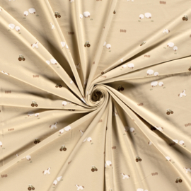 Cotton yersey    boerderij   Art : VH06394 /014