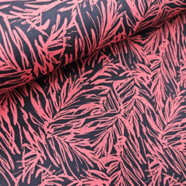 Stretchkatoen met mooi motief  Art Q22791
