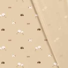 Cotton yersey    boerderij   Art : VH06394 /014