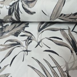 Stretchkatoen soepel vallend met fijn  motiefje    Art MC2056