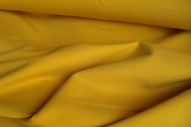 French Terry tricot stoffen kleur okergeel - 50 cm voor