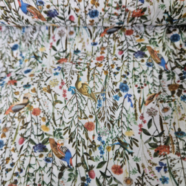 Soepele zachte viscose  met   motief   Art  MC0555