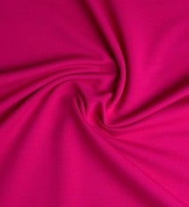 French Terry tricot stoffen  Fuchsia - 50 cm voor