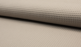 wafelkatoen kleurTaupe  art WF0186-055