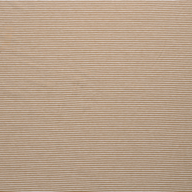 Cotton yersey    strepen camel  Art : 18489/153