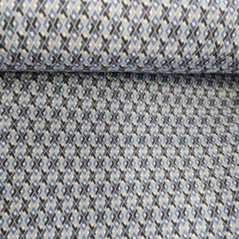 Soepele katoen met  fijn  motief   Art  MC0554