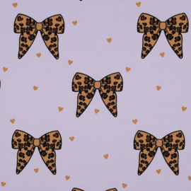 Frence Terry Animal skin Bows   Art N 02077-002