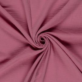 Hydrofiel doek 100% cotton  oud  roze  Art 03001-013