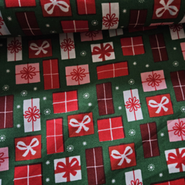 Kerst  stoffen  motief Art  N- 0007