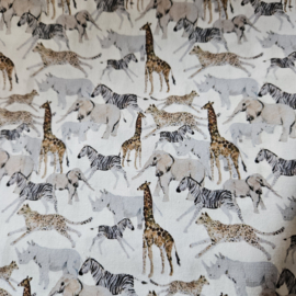 Nieuw 100% cotton  animals   Art 1545-006