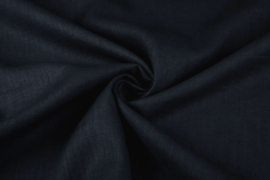 Gewassen 100% Linnen kleur  donkerblauw  Kl 030