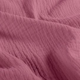 Hydrofiel doek 100% cotton  oud  roze  Art 03001-013