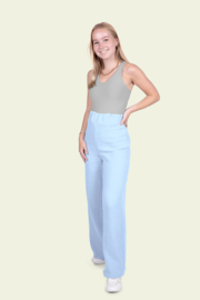 Hydrofiel doek 100% cotton  licht blauw    Art N3001-102