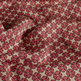 Viscose satijn   frambooskleur   Art 26014/017