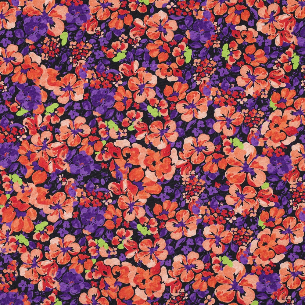 Cotton jersey voor topje , jurkjes   .. Art  V 03230-001