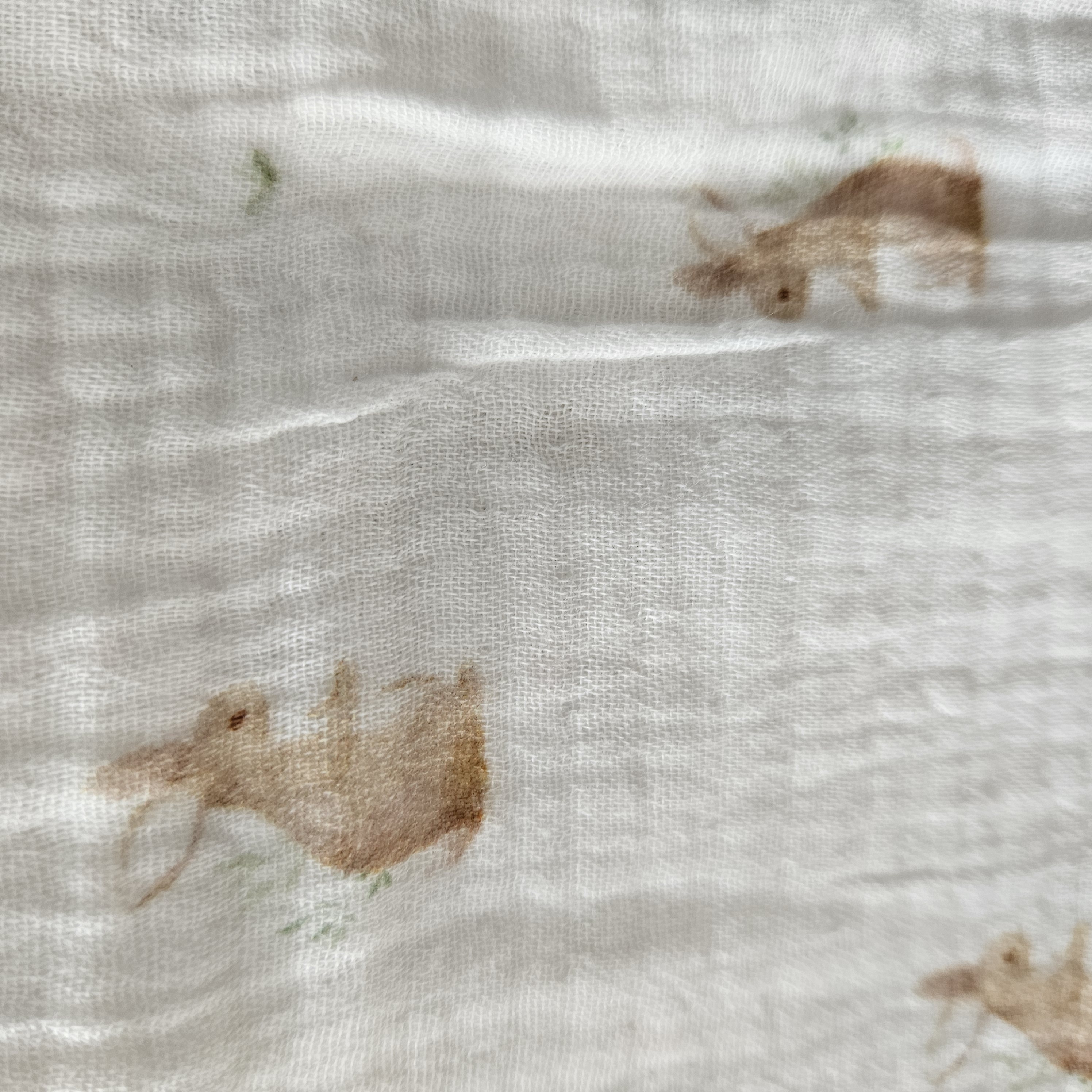 Hydrofiel  met  konijntjes  motief   Art N768-052