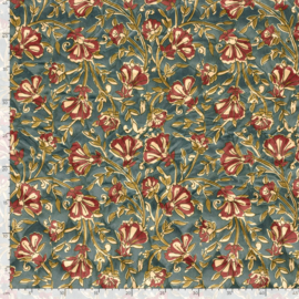 Prachtige fluweel  met mooi   motief  26066/024