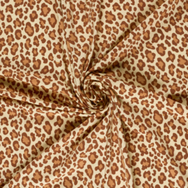 Jersey met  panterprint  motief Art 26622/052