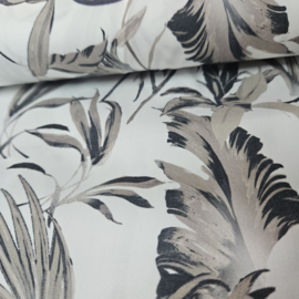 Stretchkatoen soepel vallend met fijn  motiefje    Art MC2056