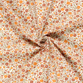 Poplin katoen  met   motief   Art N23719-051