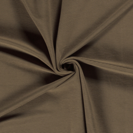 Rib    jersey  taupe / bruin   Art N 18493/054