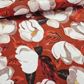 soepele viscose met mooi   gewerkt motief   Art  MC0552