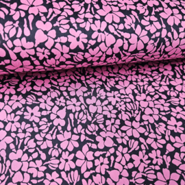 Stretchkatoen met mooi motief  Art Q22791