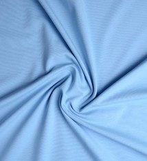 Cotton Jersey  lichtblauw  Art 012 - 50 cm voor