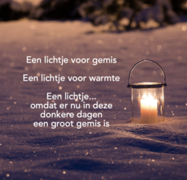 forex tegel christelijk; een lichtje voor gemis