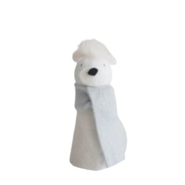 Pegdoll ijsbeer met sjaal