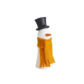 Pegdoll Sneeuwpop met sjaal