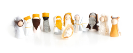 Kerststal figuren compleet 11 stuks