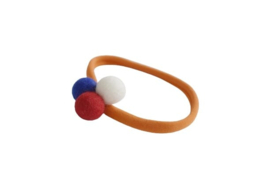 DOT. | Haarbandje Koningsdag | Rood/Wit/Blauw NL VLAG