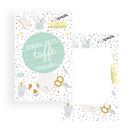 Bedankkaartje Stationary "Toffe Meester"