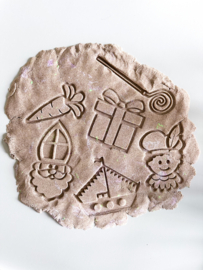 Houten stempels Sinterklaas