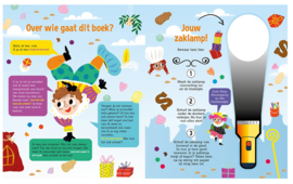 Zaklampboek Het heerlijk avondje van Sinterklaas