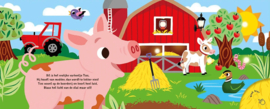 Blaasboekje Slaap lekker, kleintje. Op de boerderij