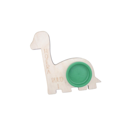 Klei traktatie dino - 5 stuks