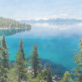 Lake Tahoe California/Nevada - 12x12 scrapbookpapier