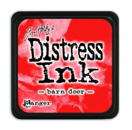 Mini  Distress inkt - Barn Door - waterbased dye ink / inkt op waterbasis - 3x3 cm