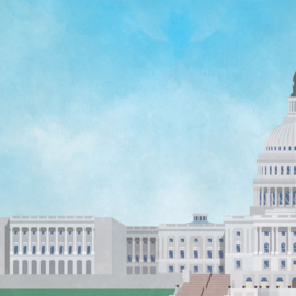 Washington D.C. Paper Pack – 15,2 cm Scrapbookpapier