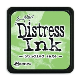 Mini  Distress inkt - Bundled Sage - waterbased dye ink / inkt op waterbasis - 3x3 cm