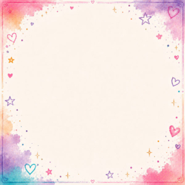 I love to Dance - dubbelzijdig watercolor scrapbook papier 30.5 x 30.5 cm