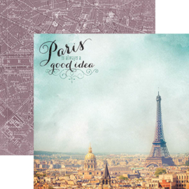 Paris is always a good idea - scrapbookpapier
