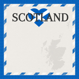 Scotland Paper Pack – Scrapbookpapier 15,2 cm Dubbelzijdig
