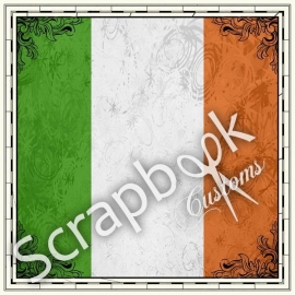 Ierland / Ireland - Vlag sightseeing - papier 30.5 x 30.5 cm