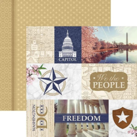 Scrapbook papier Washington DC